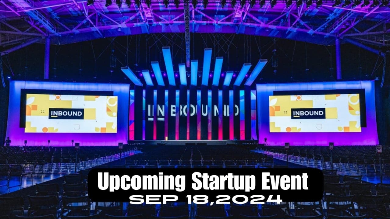 Inbound 2024 HubSpot's annual conference For business, marketing, and sales leaders At United States/ Sep 18, 2024